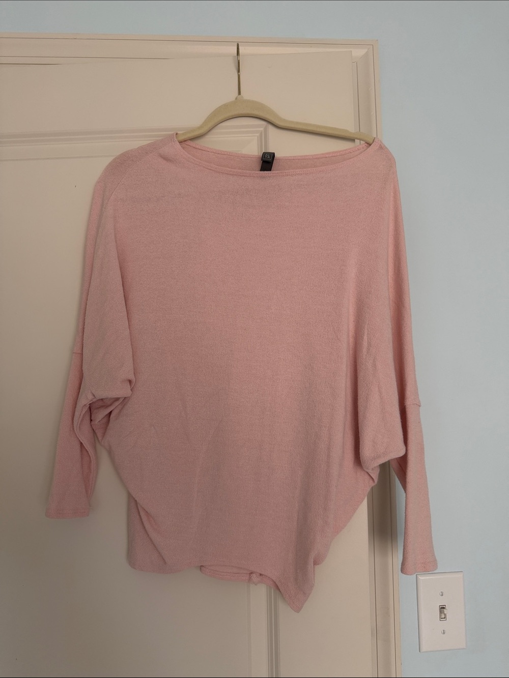 Alya Dusty Pink Relaxed Knit Top